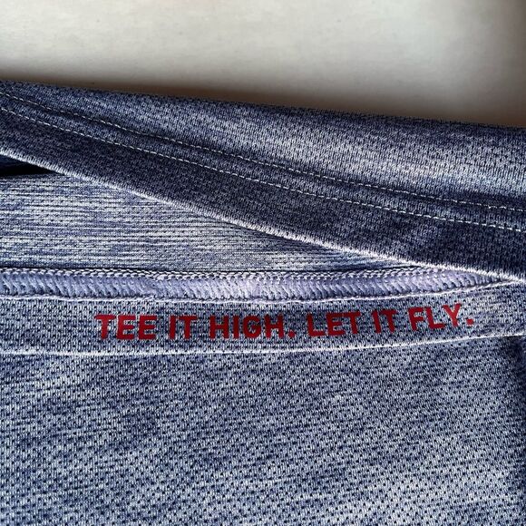 Rhone Golf Sport Polo Performance Stretch Lightweight Short Sleeve Polo Shirt L - Picture 8 of 11